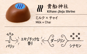 貴船神社 Kifune-Jinja Shrine ミルク × チャイ Milk × Chai