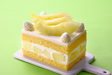 京都産メロン ゆめろんのショートケーキ