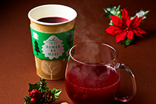 ホットワイン風 チェリー＆スパイスのクリスマスティー
