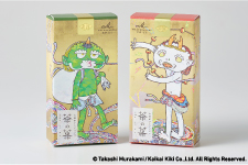 お濃茶ラングドシャ 茶の菓「村上隆 もののけ 京都」オリジナルパッケージ誕生
