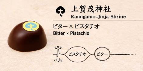 上賀茂神社 Kamigamo-Jinja Shrine ビター × ピスタチオ Bitter × Pistachio