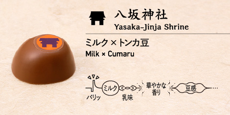 八坂神社 Yasaka-Jinja Shrine ミルク × トンカ豆 Milk × Cumaru