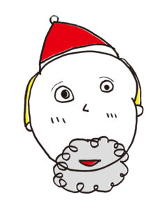 サンタさん 山口　礼華ちゃん 5歳