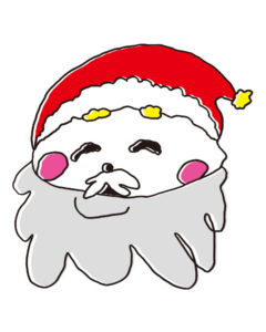 にっこりサンタさん 我妻　蒼惟ちゃん 4歳