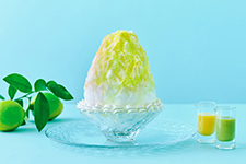 天然氷 雪の菓かき氷 京檸檬