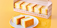ふんわり生クリームシフォンサンド